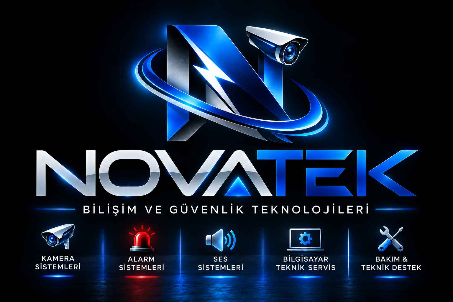 NOVATEK Bilişim ve Güvenlik Teknolojileri logosu
